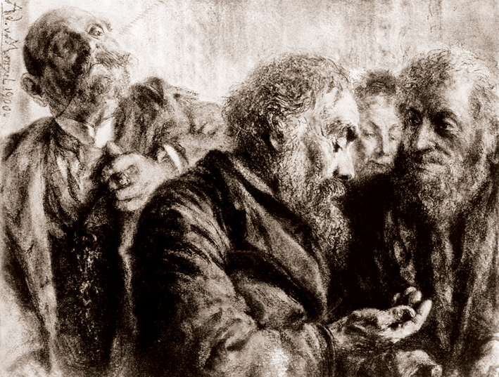  Adolpyh Von Menzel —— 四个老人